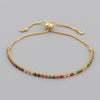 Retro Geometric Copper Zircon Bracelets In Bulk