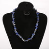 Ethnic Style Geometric Resin Beaded Natural Stone Necklace