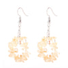 Vintage Style Geometric Alloy Plating Artificial Gemstones Earrings