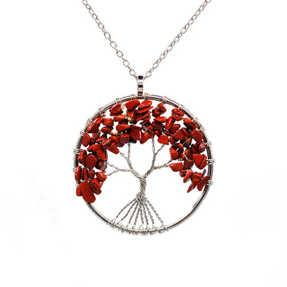 Ethnic Style Leaf Copper Necklace Plating Crystal Copper Necklaces