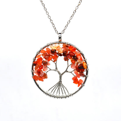 Ethnic Style Leaf Copper Necklace Plating Crystal Copper Necklaces