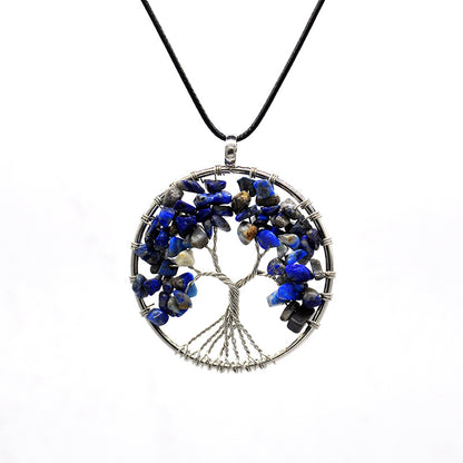 Ethnic Style Leaf Copper Necklace Plating Crystal Copper Necklaces