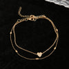 Fashion Snake Alloy Plating Anklet