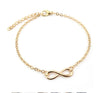 Vacation Devil's Eye Butterfly Alloy Plating Anklet