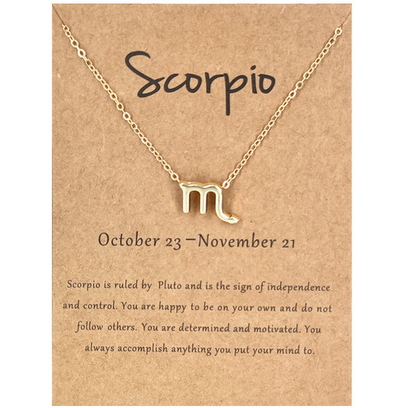 Fashion Constellation Alloy Plating Women's Necklace