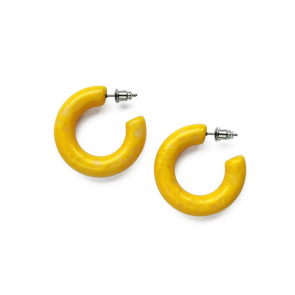 Fashion C Shape Arylic Earrings