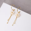 1 Pair Fashion Butterfly Bow Knot Plating Inlay Alloy Artificial Diamond Drop Earrings