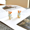 Cute Cat Soft Clay Drop Earrings