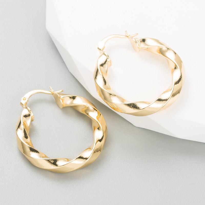 Fashion Geometric Alloy Plating Earrings