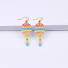 Cartoon Style Geometric Arylic Drop Earrings