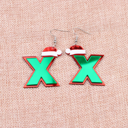 Cartoon Style Geometric Arylic Earrings