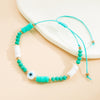 Simple Style Eye Artificial Crystal Knitting Bracelets 1 Piece