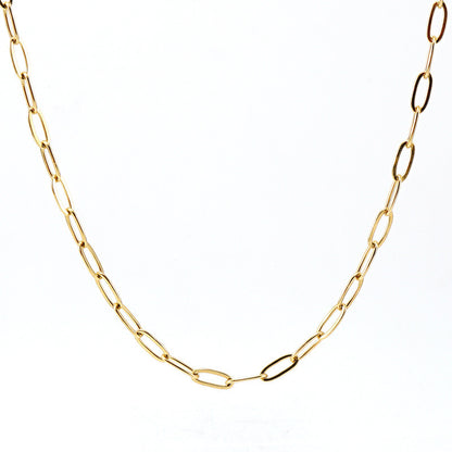 Fashion Geometric Stainless Steel Necklace Gold Plated Stainless Steel Necklaces