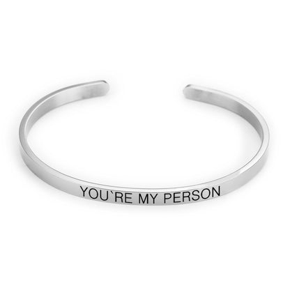 Fashion Solid Color Stainless Steel Bangle Stainless Steel Bracelets