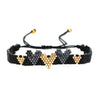 Miyuki Rice Beads Hand-woven Demon Eye Bracelet Personality Ethnic Style Jewelry