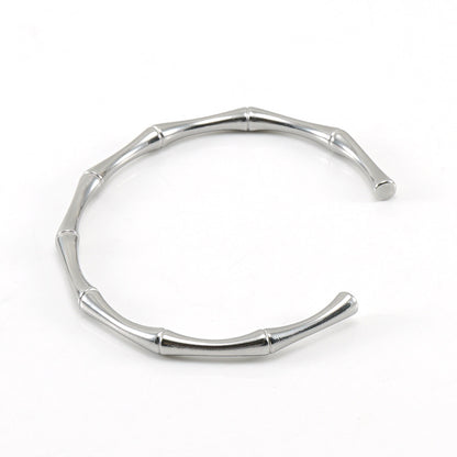 Fashion Geometric Titanium Steel Bangle Plating Stainless Steel Bracelets