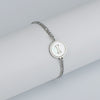 Simple Style Letter Stainless Steel Inlay Shell Bracelets