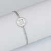 Simple Style Letter Stainless Steel Inlay Shell Bracelets