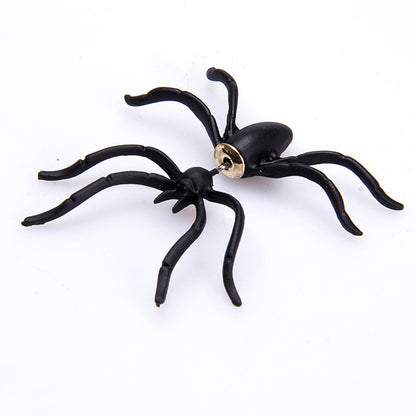 Fashion Spider Alloy Stoving Varnish Women's Ear Studs 1 Piece