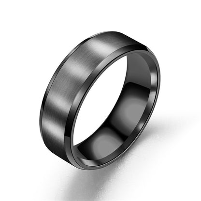 Fashion Heart Shape Titanium Steel Rings Plating Stainless Steel Rings