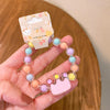 Cute Cartoon Arylic Beaded Kid's Bracelets 1 Piece