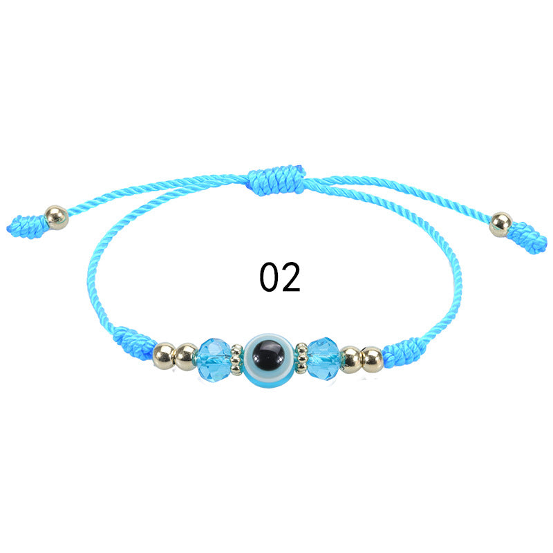 Simple Style Eye Resin Knitting Unisex Bracelets 1 Piece