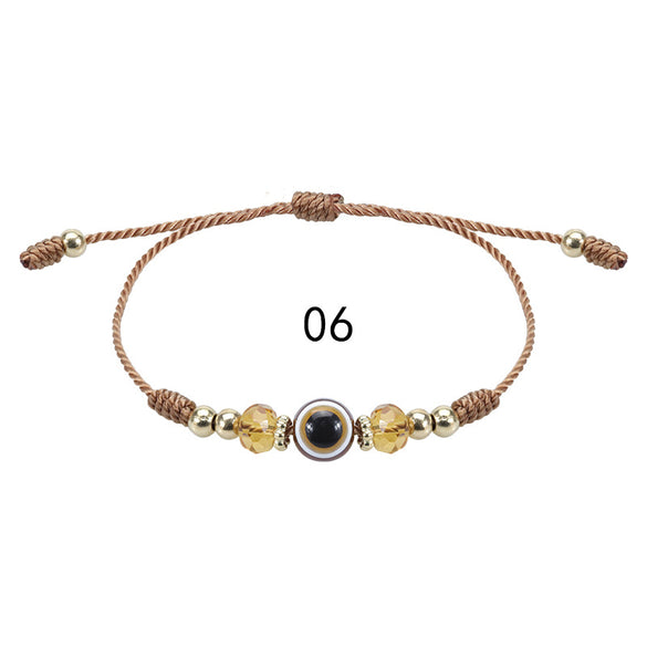 Simple Style Eye Resin Knitting Unisex Bracelets 1 Piece