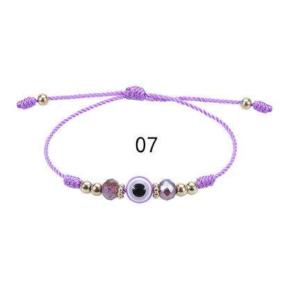 Simple Style Eye Resin Knitting Unisex Bracelets 1 Piece