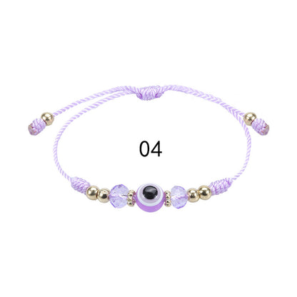 Simple Style Eye Resin Knitting Unisex Bracelets 1 Piece