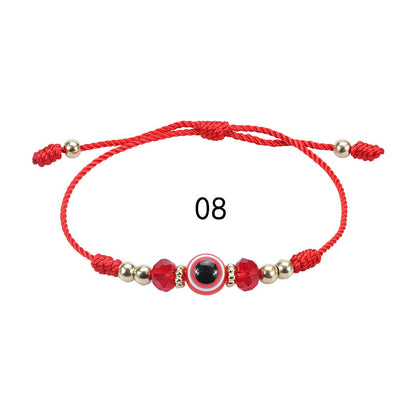 Simple Style Eye Resin Knitting Unisex Bracelets 1 Piece