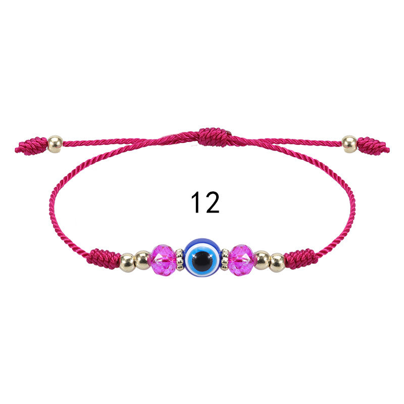 Simple Style Eye Resin Knitting Unisex Bracelets 1 Piece