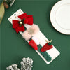 Christmas Fashion Santa Claus Elk Fleece Cloth Party Costume Props 4 Pieces