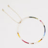 Simple Style Round Glass Wholesale Bracelets