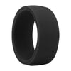 Retro Round Color Block Silica Gel Men's Rings 1 Piece