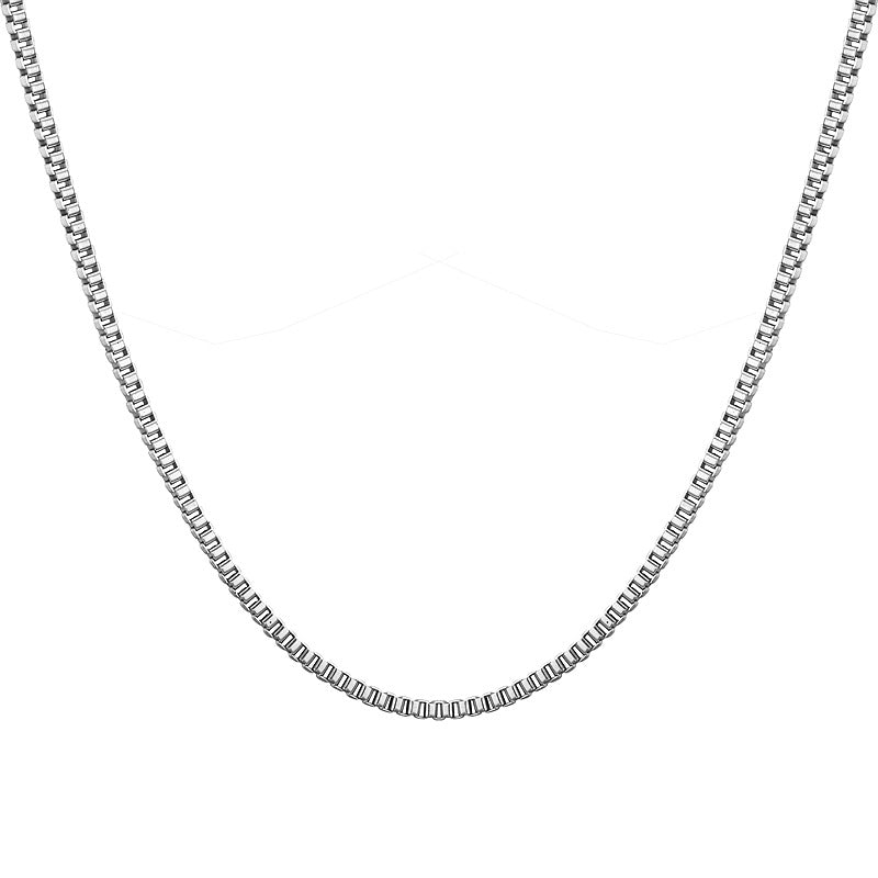 Simple Style Geometric Stainless Steel Plating Chain Necklace