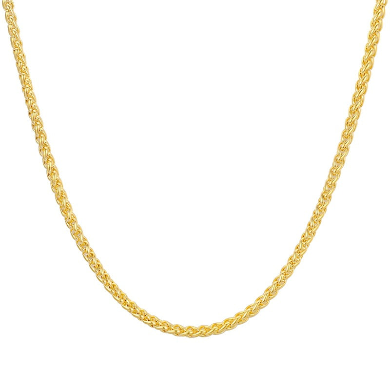 Simple Style Geometric Stainless Steel Plating Chain Necklace