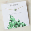 Fashion Geometric Stainless Steel Necklace Plating Natural Stone Stainless Steel Necklaces 1 Piece