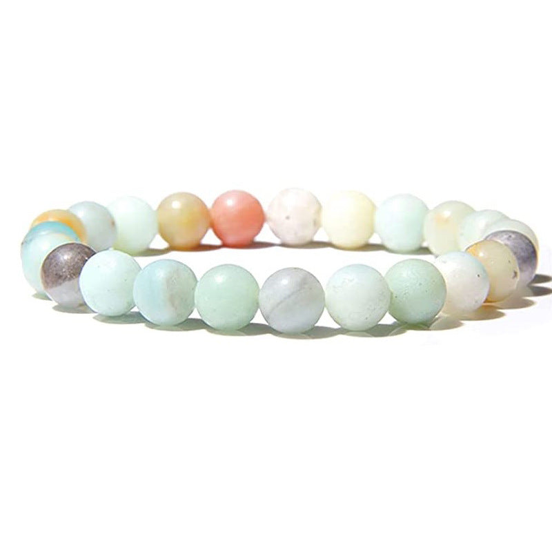 Retro Geometric Natural Stone Agate Bracelets