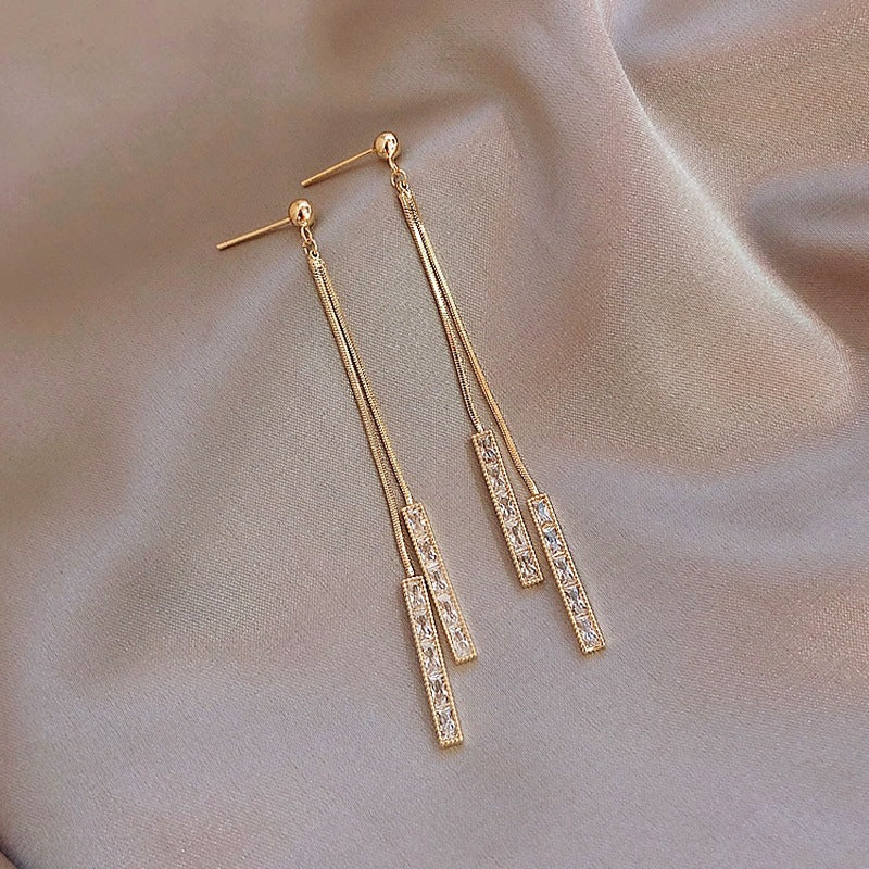 Ins Style Geometric Alloy Plating Women's Earrings 1 Pair