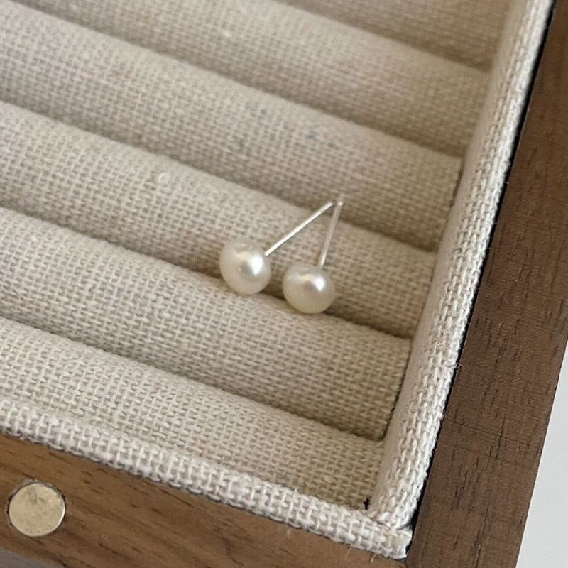 Elegant Geometric Imitation Pearl Women's Earrings 1 Pair