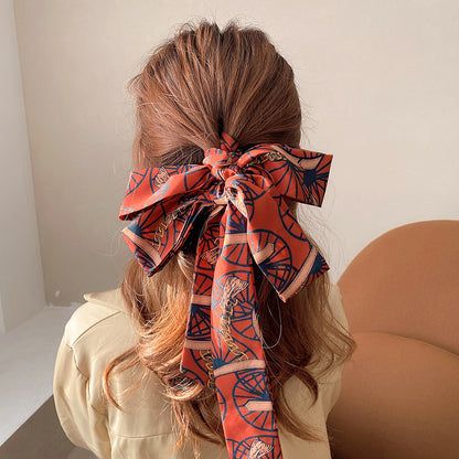 Retro Polka Dots Flower Cloth Stripe Hair Band