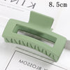 Fashion Rectangle Plastic Hair Claws 1 Piece