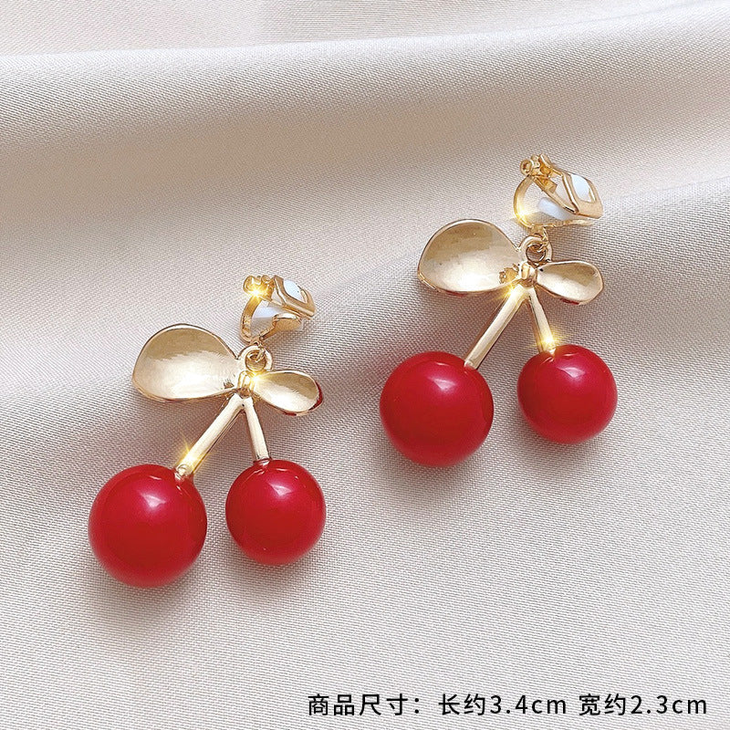 Fashion Geometric Alloy Plating Artificial Gemstones Women's Ear Clips 1 Pair