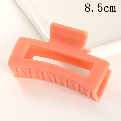 Fashion Rectangle Plastic Hair Claws 1 Piece