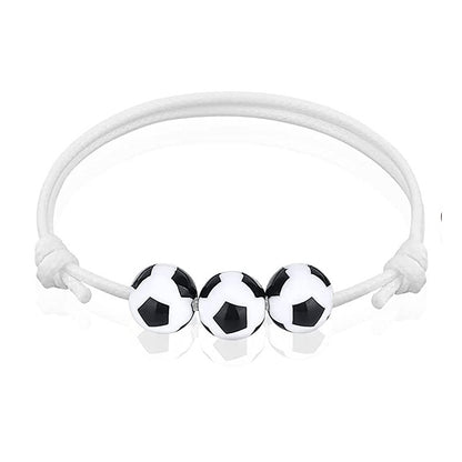 Simple Style Basketball Football Arylic Unisex Bracelets