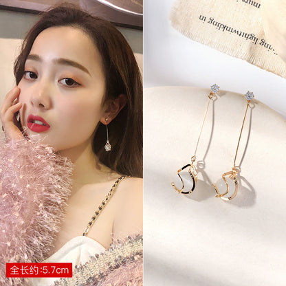 Lady Geometric Alloy Plating Artificial Pearls Women's Earrings 1 Pair