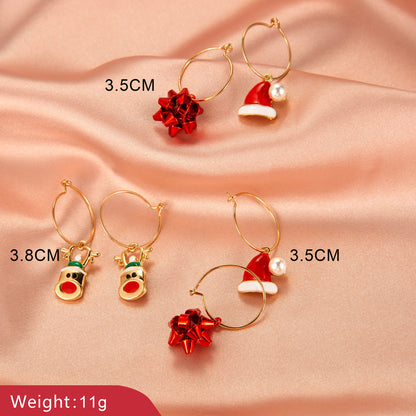 Fashion Geometric Alloy No Inlaid Earrings