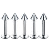 Fashion Geometric Stainless Steel Polishing Lip Stud