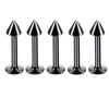 Fashion Geometric Stainless Steel Polishing Lip Stud