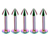 Fashion Geometric Stainless Steel Polishing Lip Stud